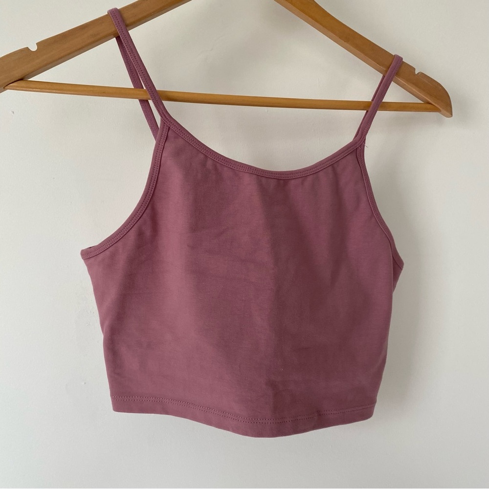 Women's Mauve Leggings and Shorts Set - Picture 4 of 12